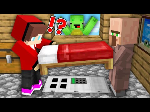 Mikey Found this SECRET of JJ - Funny Story in Minecraft (Mazien Mizen Maizen)