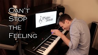 Can't Stop the Feeling by Justin Timberlake - Piano Cover by Jonny May