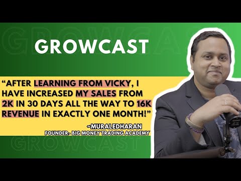 Client testimonial from Muraledharan, Founder, Big Money Trading Academy