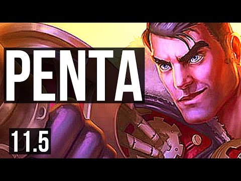 JAYCE vs RIVEN (TOP) (DEFEAT) | Penta, 6 solo kills, 400+ games | KR Master | v11.5