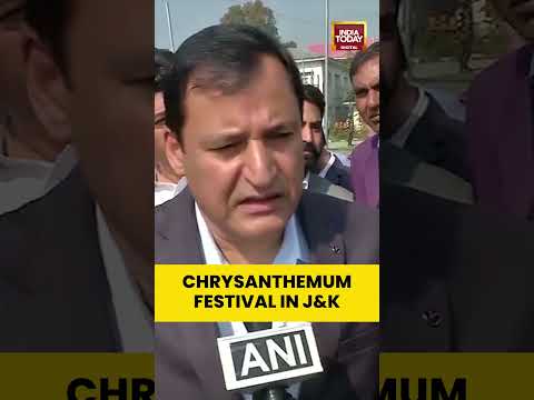 J&K Minister Javed Dar Inaugurates First #chrysanthemum Flower Festival at SKUAST | India Today