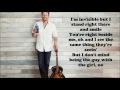 Blake Shelton - A Guy with a Girl (Lyrics)