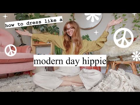 how to dress like a *modern day* hippie ✌️🌻