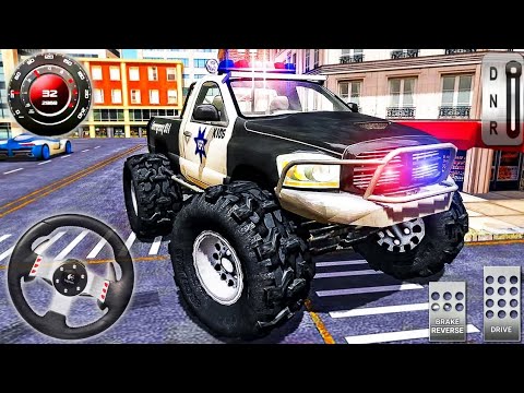 Police 4x4 Monster Truck Stunts Driver Simulator 3D - Android Gameplay #gaming