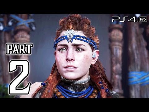 Horizon Zero Dawn Walkthrough PART 2 (PS4 Pro) No Commentary Gameplay @ 1080p HD ✔