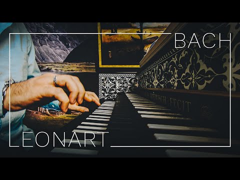Bach Invention 13 in A minor BWV 784 [Harpsichord] Leonart