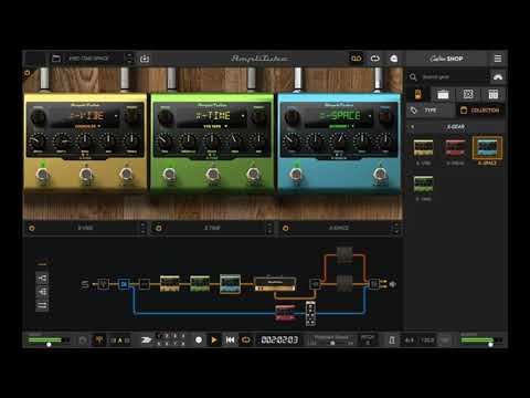 New Virtual Versions of New X-GEAR Guitar Pedals Available in AmpliTube 5