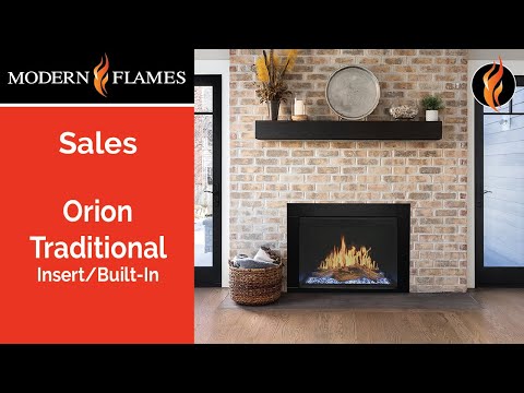 Orion Traditional Virtual Electric Fireplace - Modern Flames