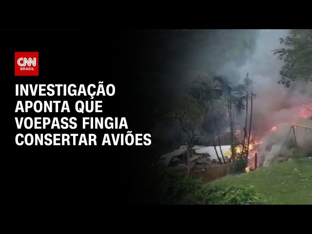 Cenipa aponta que Voepass fingia consertar aviões para burlar segurança | AGORA CNN