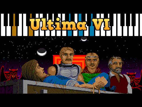 Ultima VI Introduction Music performed on vintage Yamaha PS-55