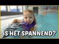 EERSTE ZWEMLES VAN LUCiLLA ?‍♀( + nieuwtje) | Bellinga Familie Vloggers #1268