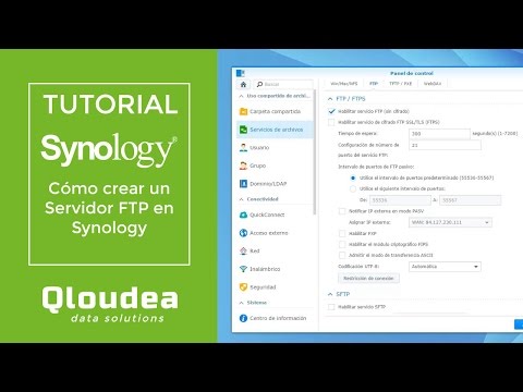 Cómo crear un Servidor FTP en Synology