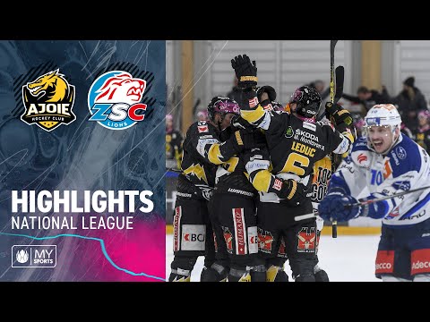 Ajoie vs. ZSC Lions 3:1 – Highlights National League