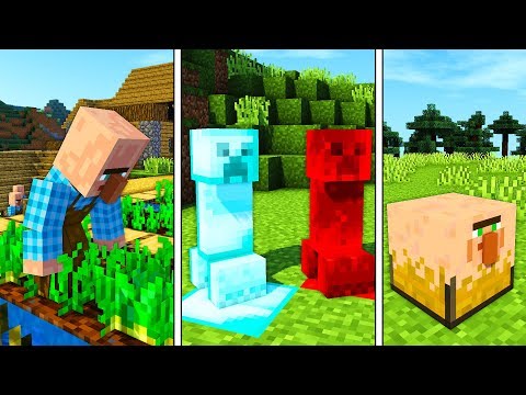 MİNECRAFT DÜNYASININ EN EFSANE 7 ADET MODU ! - Minecraft