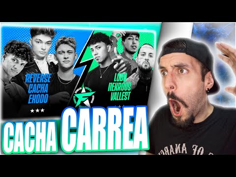 CACHA REVIENTA a LOBO 😨 Reacción REVERSE CACHA EXODO VS LOBO NEKROOS VALLES T  3vs3