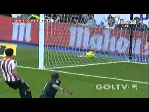 España La Liga BBVA: Real Madrid 1 - 0 Athletic Club de Bilbao HIGUAIN 20/11/10