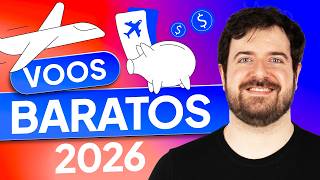 Como conseguir passagens aéreas baratas em 2026 | Usando VPN para passagens aéreas baratas!