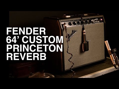 Fender '64 Custom Hand-Wired Princeton Reverb-Amp 12-Watt 1x10" Guitar Combo 2020 - Present - Black Bild 6