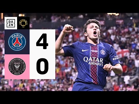 파리 생제르맹 FC(N) 4 : 0 인터 마이애미 CF