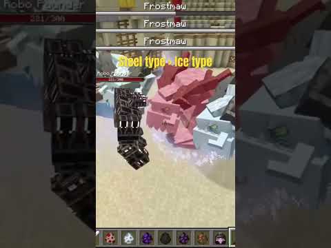 EPIC Minecraft Frostmaw Battle - Ice Beam!