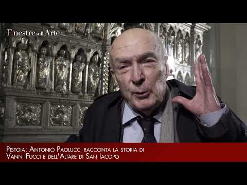 Antonio Paolucci racconta la storia di Vanni Fucci e dell'Altare di San Iacopo