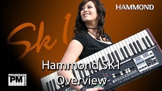 Video thumbnail for Hammond SK1 Overview by PromenadeMusicTV