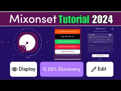 Mixonset Tutorial 2024