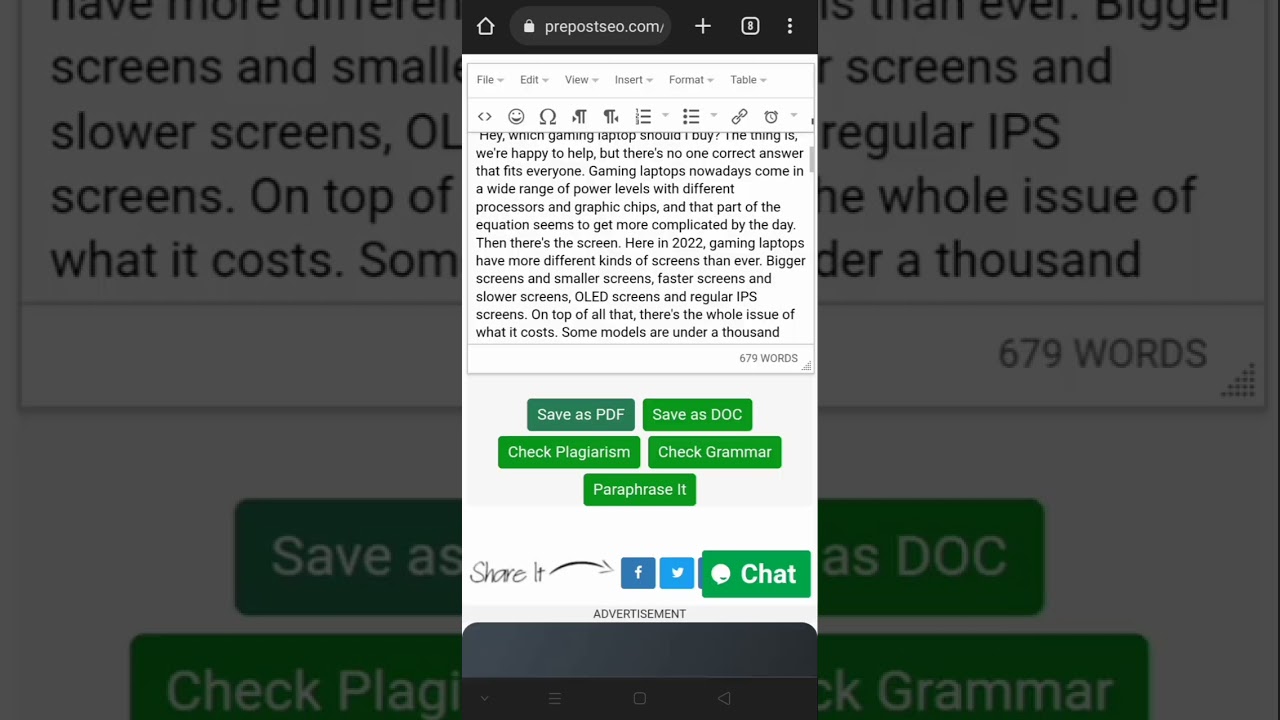 How to convert text to PDF in mobile#short #viral