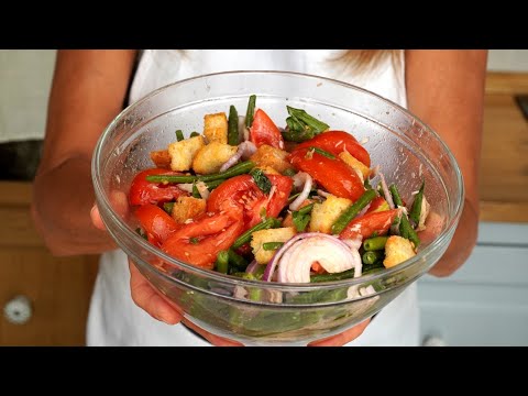 Insalata Croccante Estiva!! Fresca Sana e Leggera - Crunchy Salad Fresh Summer Recipe, Healthy