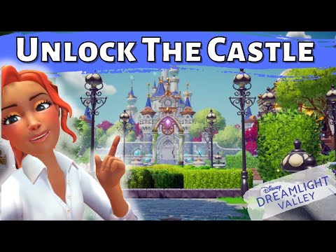 Disney Dreamlight Valley - How To Unlock The Castle! Merlin Quest Line Dreamlight Valley Walkthrough