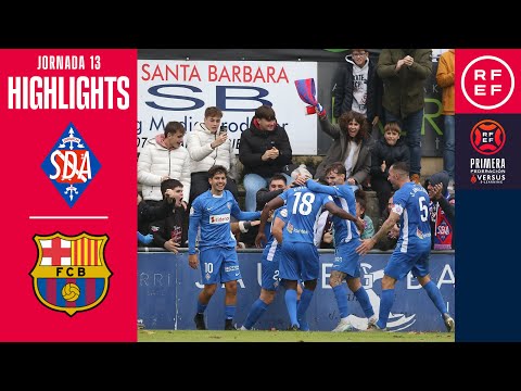 Resumen #PrimeraFederación | SD Amorebieta 2-1 FC Barcelona Atlètic | Jornada 13 | Temporada 2024/25