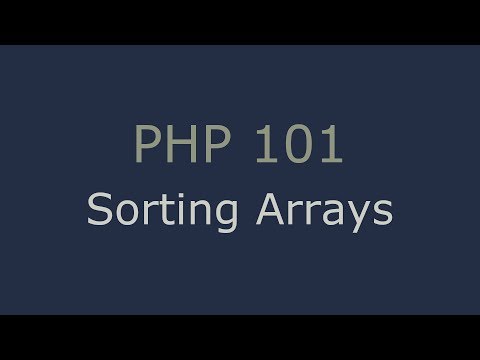 Php Array Sorting