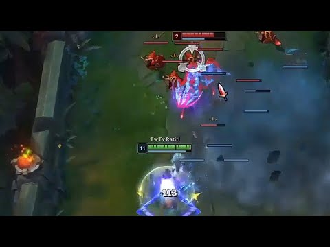 level 9 Vayne vs. level 11 Akshan