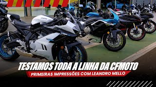 WE TESTED THE ENTIRE CFMOTO LINE | First Impressions with Leandro Mello