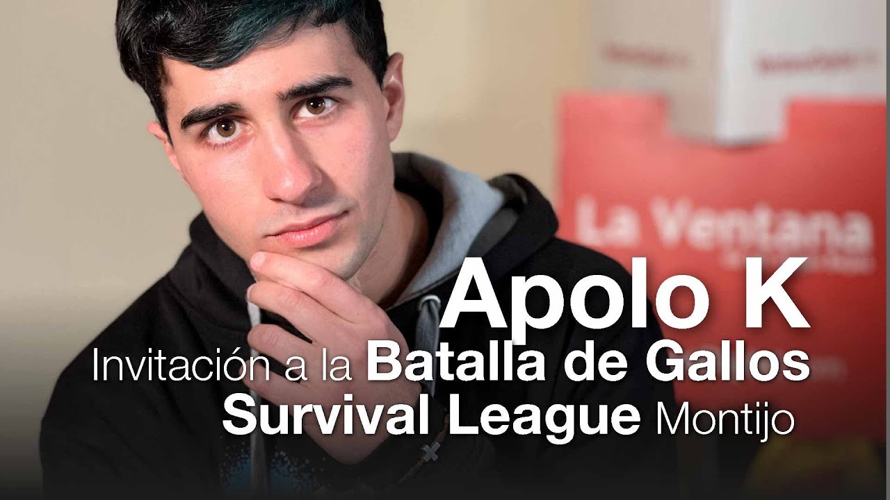 Apolo K te invita a la batalla de gallos Survival League en Montijo