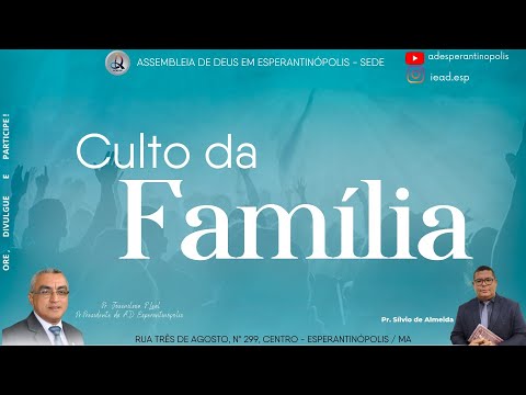 Culto da Família 06/05/2026
