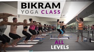 Bikram Yoga Workout - 🔥 60 Minute Hot Yoga with