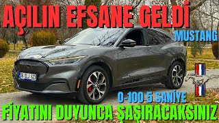 Ford Mustang 2025 Mach e İnceleme Elektrikli 4x4 Mustang Olur Mu?