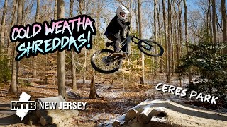 MTB Gap Jumps and Stoke! Cold Weather Won’t Keep Us from Riding Ceres Park, NJ – Just Ride Ep. 37