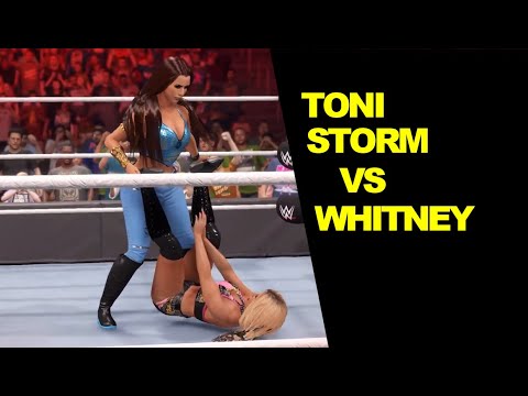 WWE 2K22 Toni Storm vs Whitney