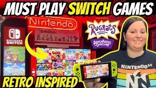 YOU Must Play These 5 Retro Inspired Nintendo Switch Games…