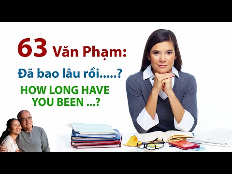 How long have you been.....?