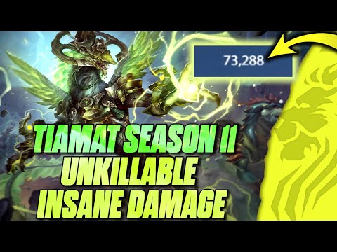 UNKILLABLE INSANE DAMAGE TIAMAT SEASON 11!