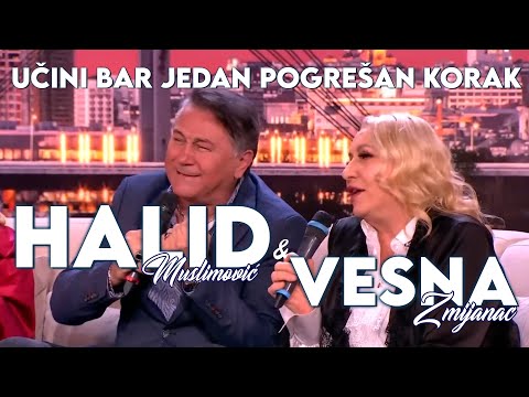 Halid Muslimović ft. Vesna Zmijanac - Učini bar jedan pogrešan korak - LIVE ( Ami G Show )