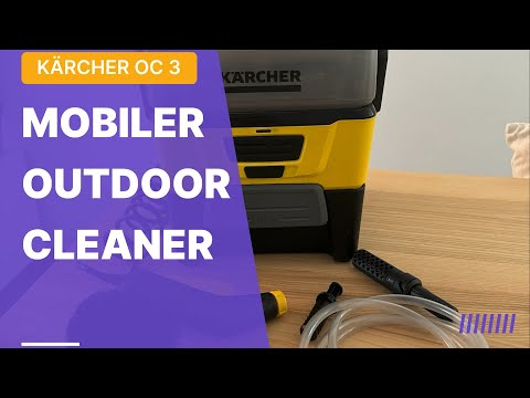 Kärcher OC3 mobiler Outdoor Hochdruckreiniger mit Tank und Niederdruck im Test