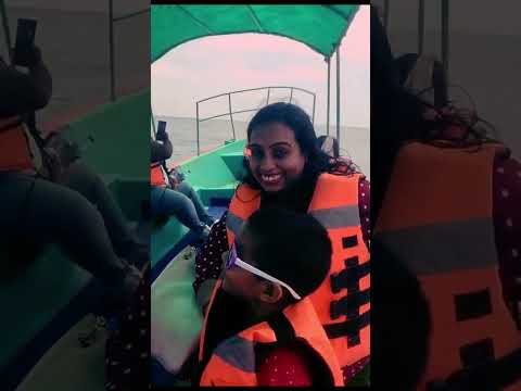 tu bhi sarfira main bhi sarfira ##adventure  boating  experience!!!pondicherry  sea 🌊 beach