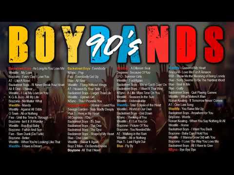 90's BOYBANDS [ Backstreet Boys, Boyzone, Westlife, NSync, Five, Blue, O Town, Plus One ]
