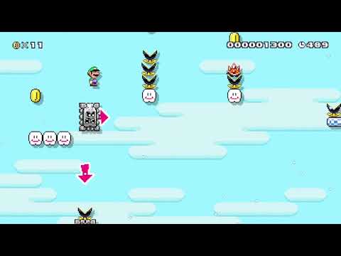 Super Mario Maker 2 | Muncher Mountain | by Rynedeer