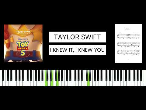 Taylor Swift - I Knew It, I Knew You (BEST PIANO TUTORIAL & COVER)