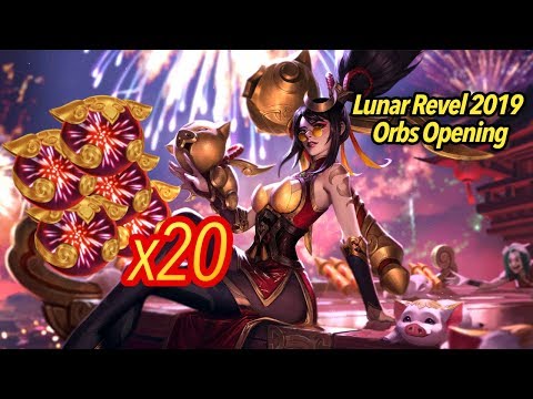 20x Lunar Revel 2019 Orb Opening + Revel Grab Bags!!! - League of Legends